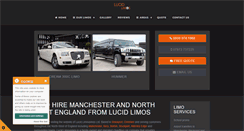 Desktop Screenshot of lucid-limos.co.uk