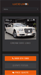 Mobile Screenshot of lucid-limos.co.uk